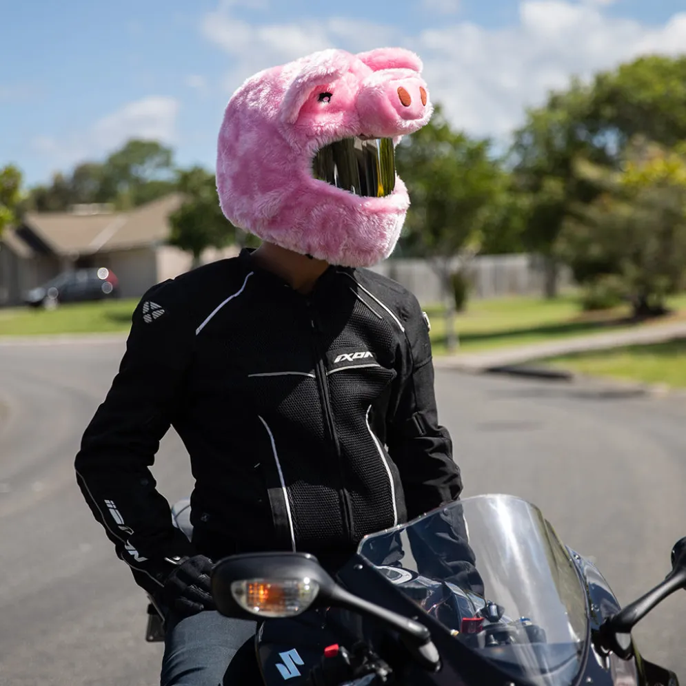 Motorcycle Helmet Cover - Pig^Moto Loot Best