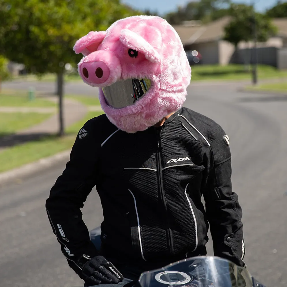 Motorcycle Helmet Cover - Pig^Moto Loot Best