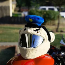 Motorcycle Helmet Cover - Policeman^Moto Loot New