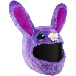 Motorcycle Helmet Cover - Purple Bunny^Moto Loot Clearance