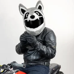 Motorcycle Helmet Cover - Raccoon^Moto Loot New