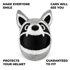Motorcycle Helmet Cover - Raccoon^Moto Loot New