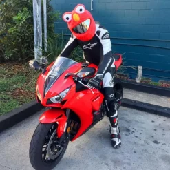 Motorcycle Helmet Cover - Red^Moto Loot Sale