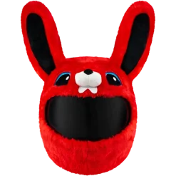 Motorcycle Helmet Cover - Red Bunny^Moto Loot Sale