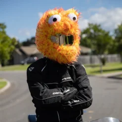 Motorcycle Helmet Cover - Red, Orange And Yellow^Moto Loot