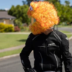 Motorcycle Helmet Cover - Red, Orange And Yellow^Moto Loot