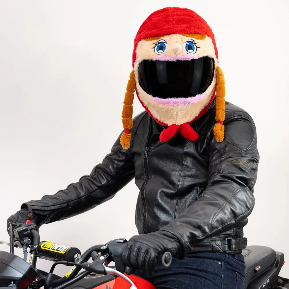 Motorcycle Helmet Cover - Red Riding Hood^Moto Loot Sale