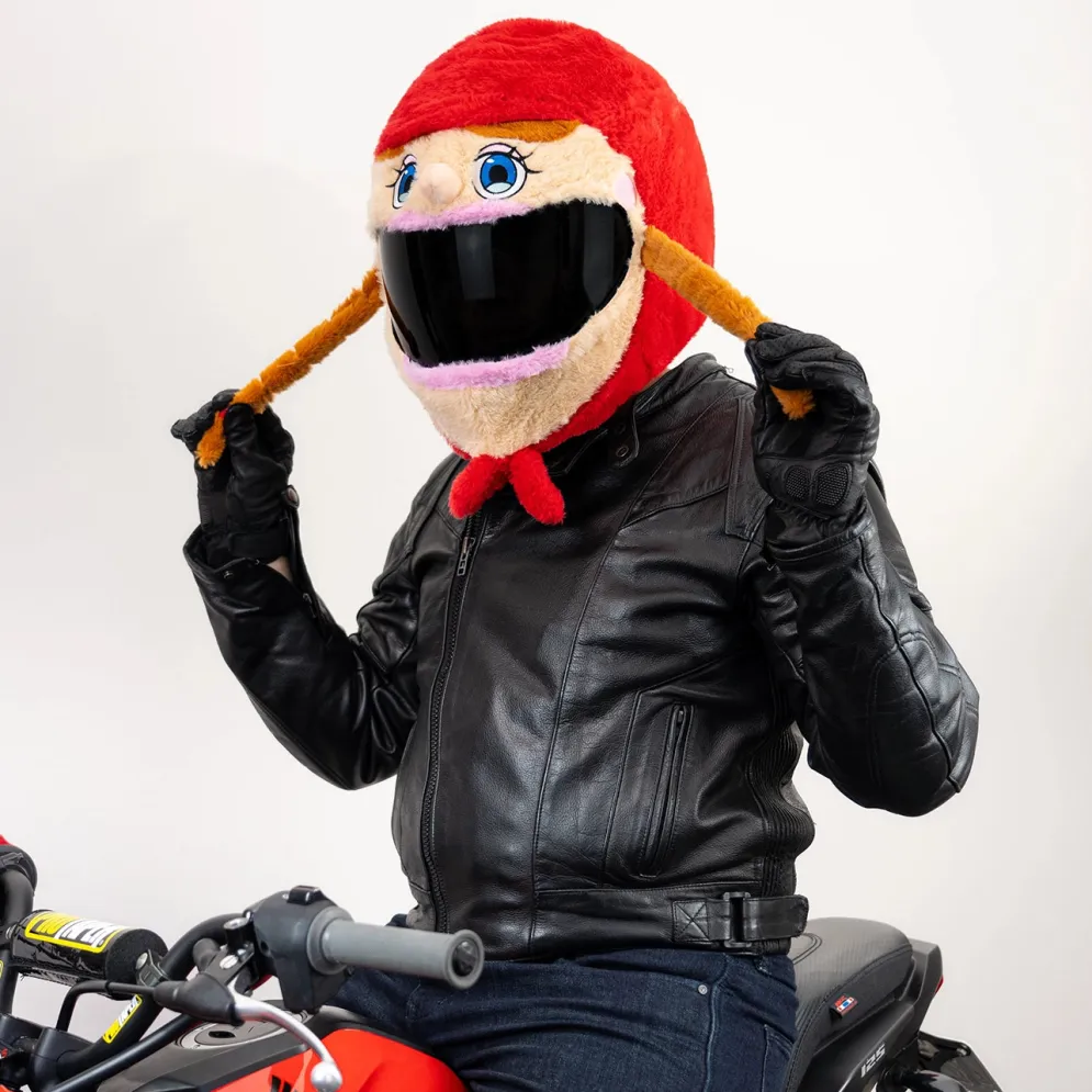 Motorcycle Helmet Cover - Red Riding Hood^Moto Loot Sale