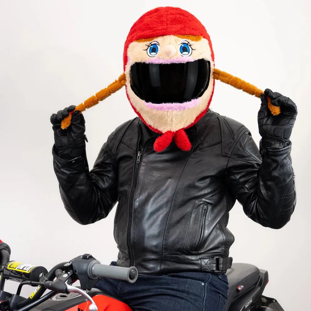 Motorcycle Helmet Cover - Red Riding Hood^Moto Loot Sale