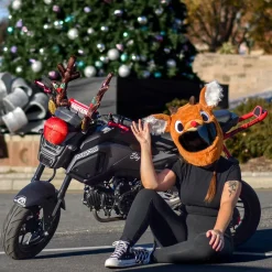 Motorcycle Helmet Cover - Reindeer^Moto Loot Sale