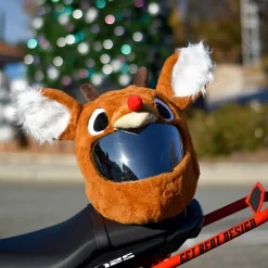 Motorcycle Helmet Cover - Reindeer^Moto Loot Sale