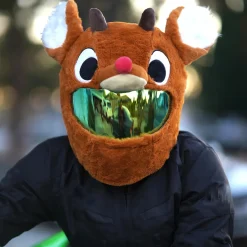 Motorcycle Helmet Cover - Reindeer^Moto Loot Sale