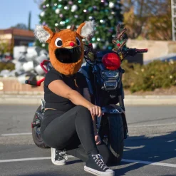 Motorcycle Helmet Cover - Reindeer^Moto Loot Sale