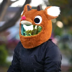 Motorcycle Helmet Cover - Reindeer^Moto Loot Sale