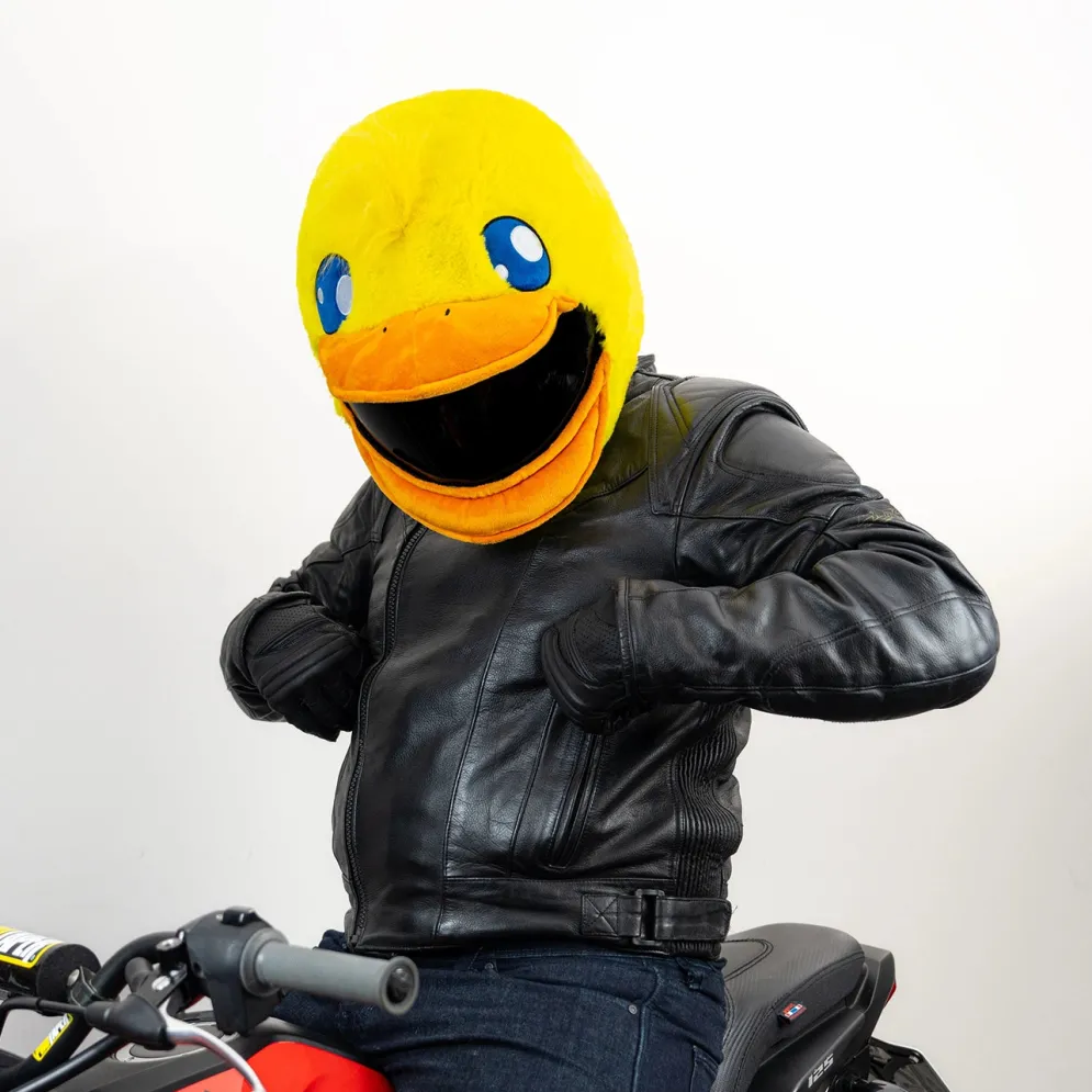Motorcycle Helmet Cover - Rubber Duck^Moto Loot Hot