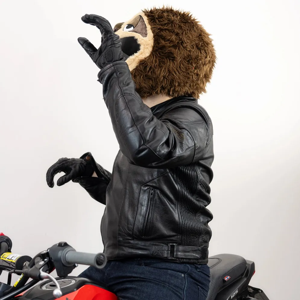 Motorcycle Helmet Cover - Sloth^Moto Loot Outlet