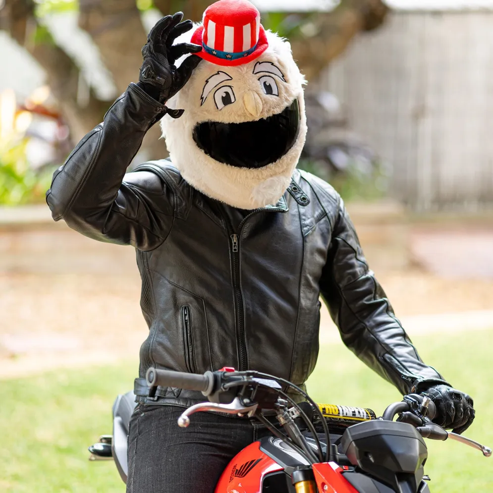Motorcycle Helmet Cover - Uncle Sam^Moto Loot