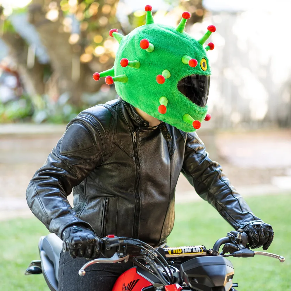 Motorcycle Helmet Cover - Virus^Moto Loot Discount