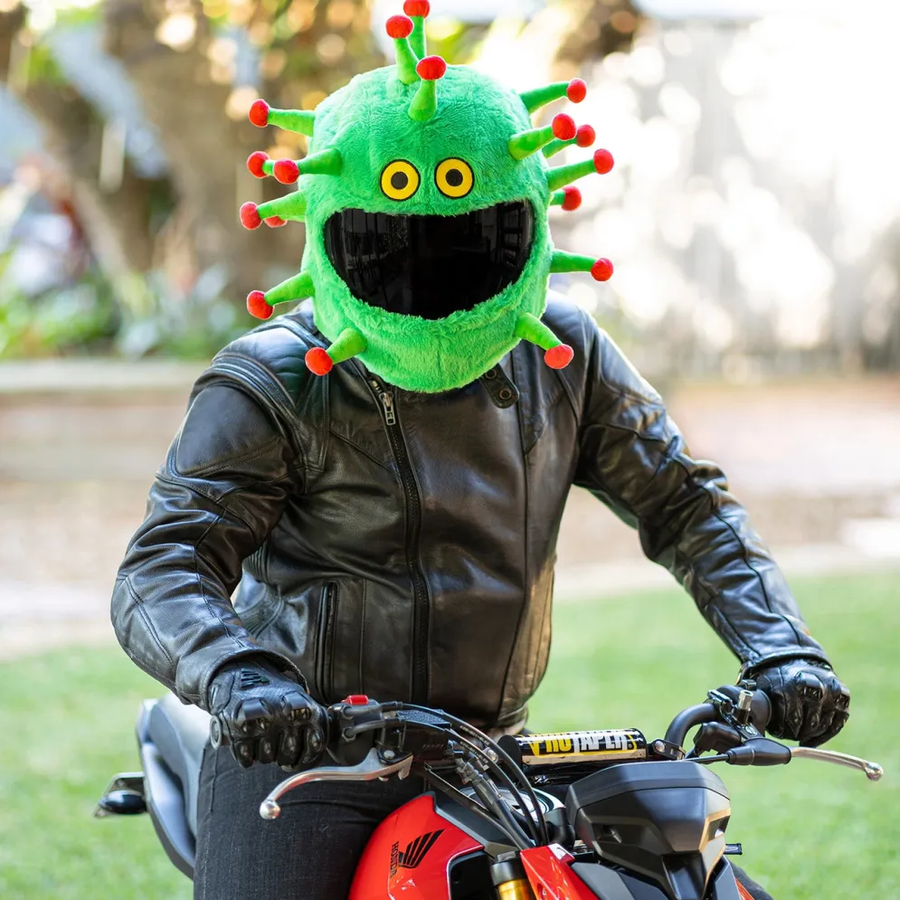 Motorcycle Helmet Cover - Virus^Moto Loot Discount
