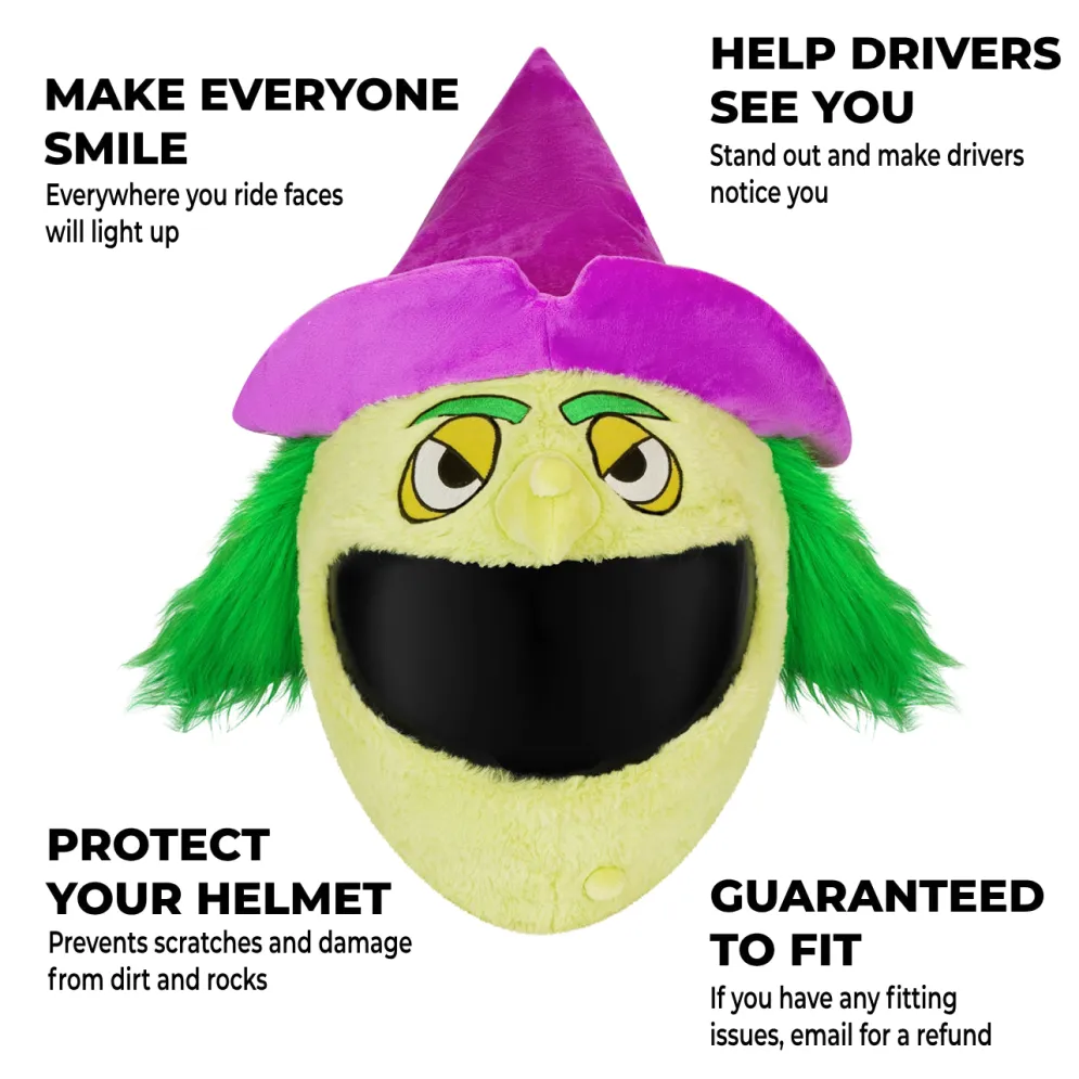 Motorcycle Helmet Cover - Witch^Moto Loot New