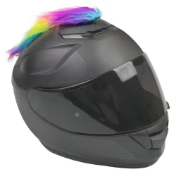 Motorcycle Helmet Mohawk - Rainbow^Moto Loot Discount