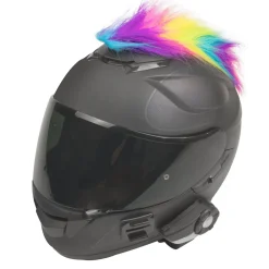 Motorcycle Helmet Mohawk - Rainbow^Moto Loot Discount