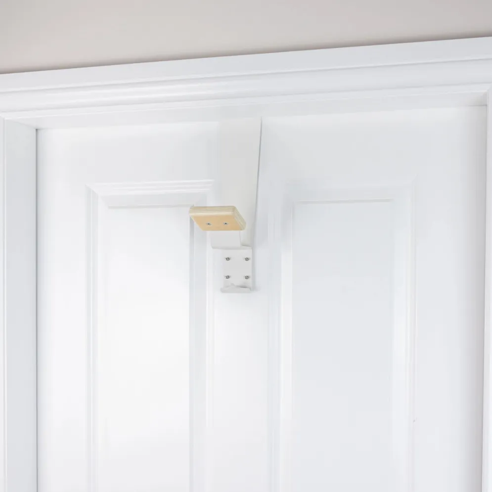 Motorcycle Helmet Rack (Over Door) by - White^Moto Loot Discount