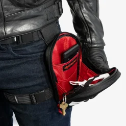 Motorcycle Leg Bag - Black^Moto Loot Sale