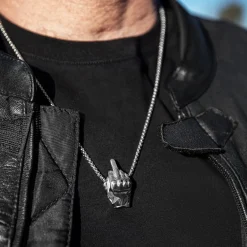 Motorcycle Necklace - Rider Finger^Moto Loot Hot