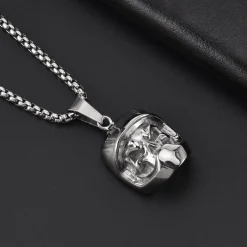 Motorcycle Necklace - Skull Rider^Moto Loot Hot