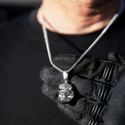 Motorcycle Necklace - Skull Rider^Moto Loot Hot