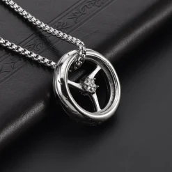 Motorcycle Necklace - Wheel^Moto Loot Outlet