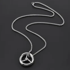 Motorcycle Necklace - Wheel^Moto Loot Outlet