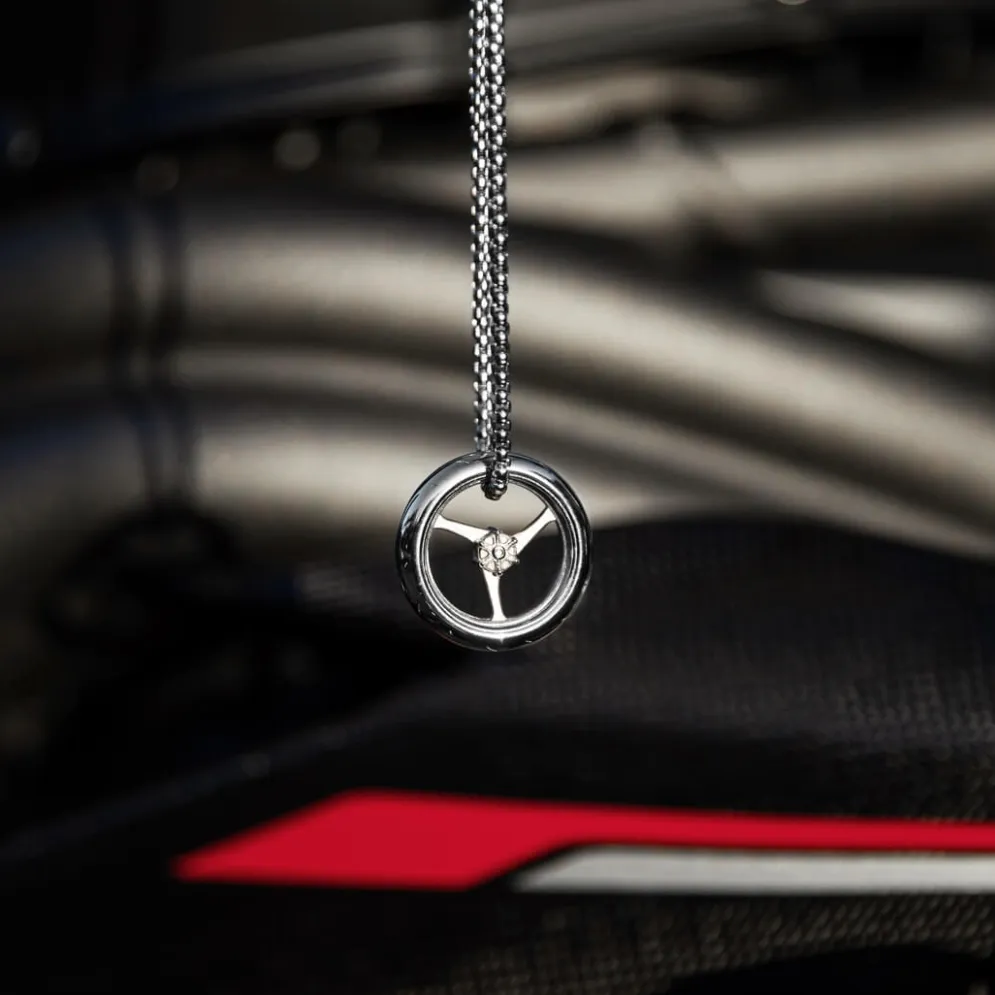 Motorcycle Necklace - Wheel^Moto Loot Outlet