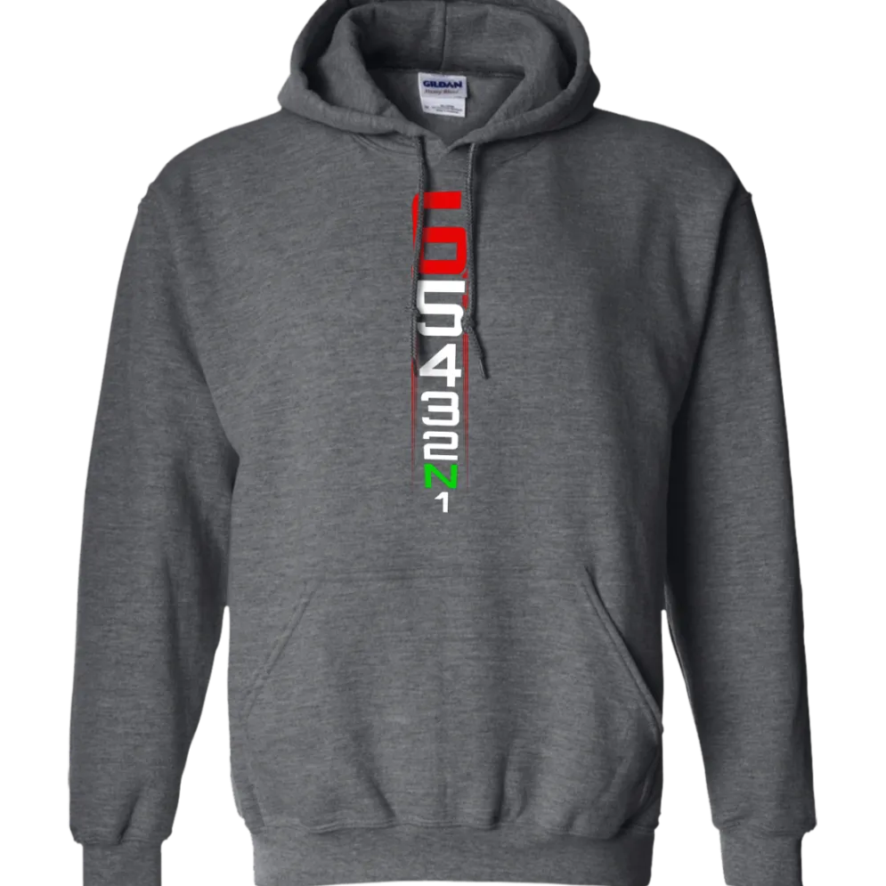 Motorcycle Shift Pattern Hoodie^CustomCat New