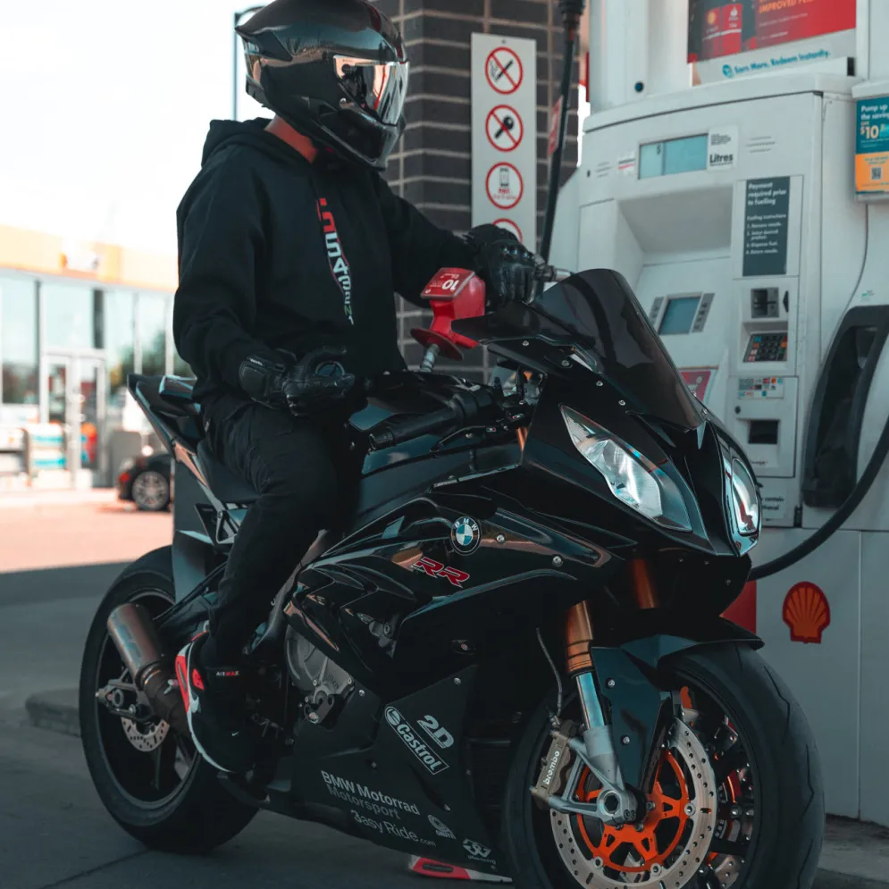 Motorcycle Shift Pattern Hoodie^CustomCat New