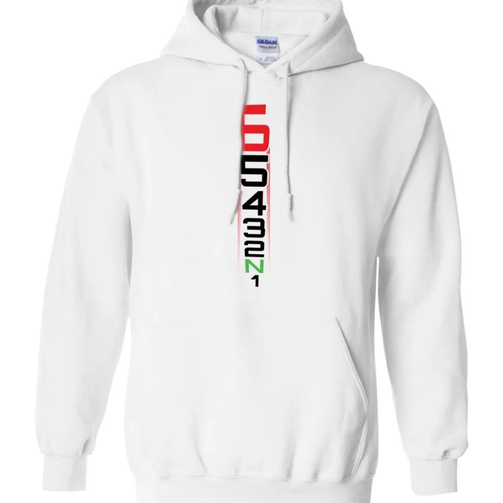 Motorcycle Shift Pattern Hoodie^CustomCat New