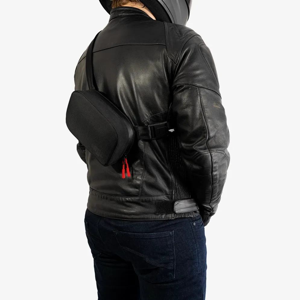 Motorcycle Sling Bag (Blackout)^Moto Loot Clearance