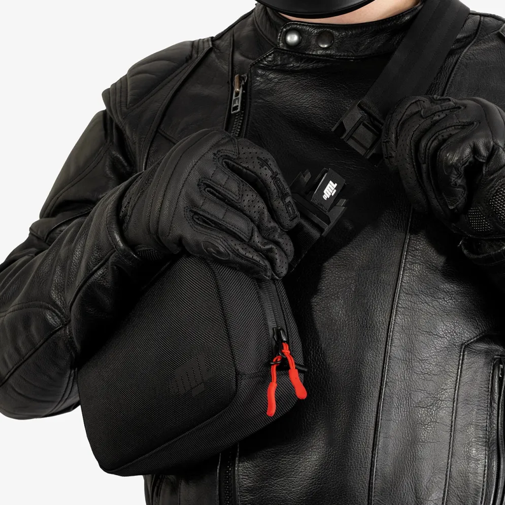 Motorcycle Sling Bag (Blackout)^Moto Loot Clearance