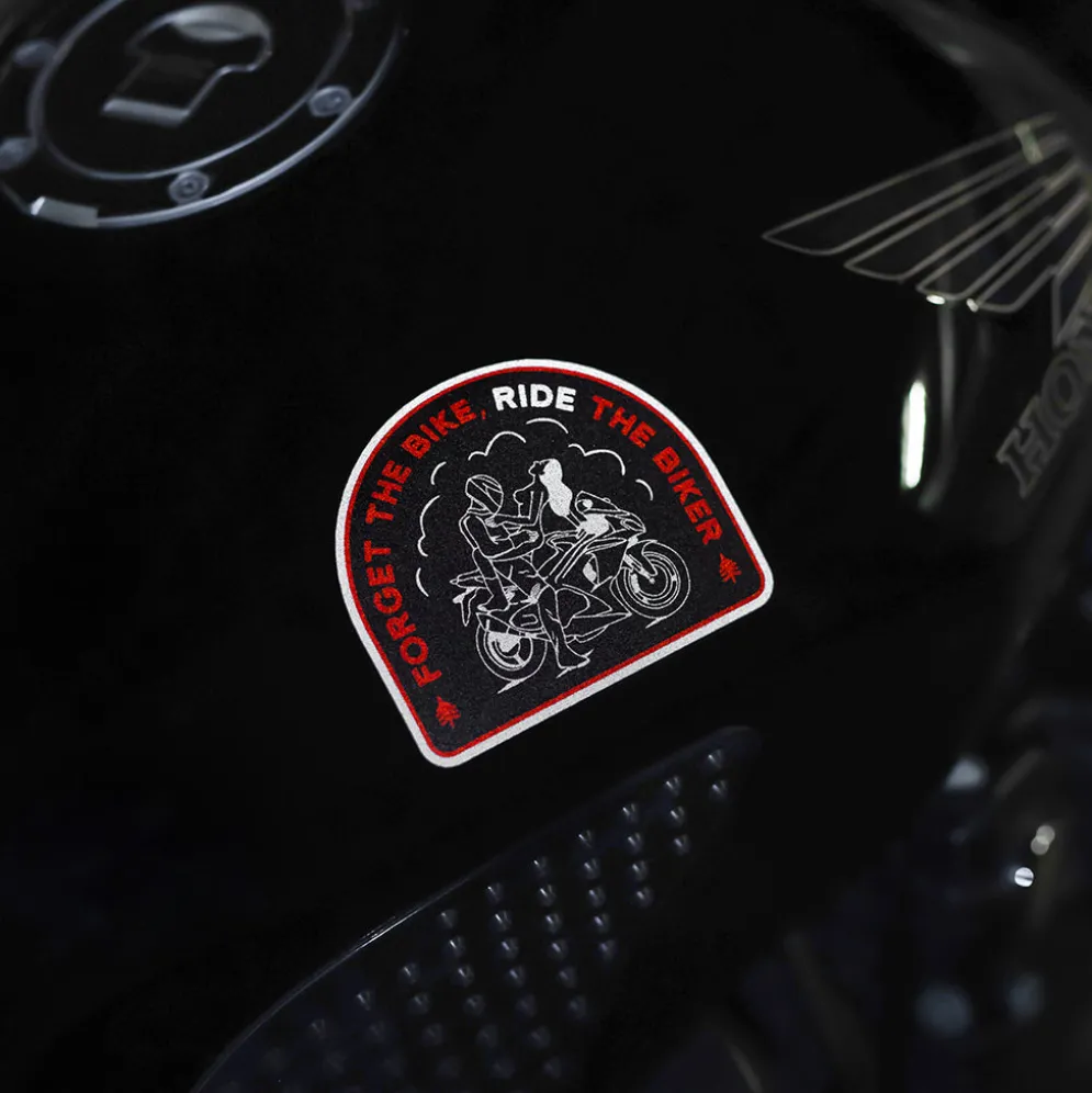 Motorcycle Sticker - Ride The Biker (2 Pack)^Moto Loot New