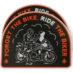 Motorcycle Sticker - Ride The Biker (2 Pack)^Moto Loot New