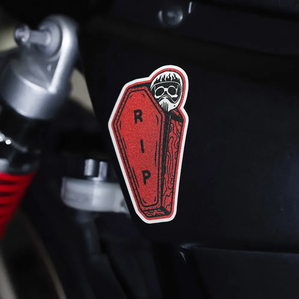 Motorcycle Sticker - Rip (2 Pack)^Moto Loot New