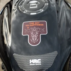 Motorcycle Sticker - The Key To Happiness (2 Pack)^Moto Loot Hot