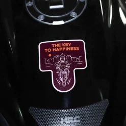 Motorcycle Sticker - The Key To Happiness (2 Pack)^Moto Loot Hot