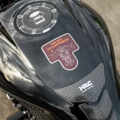 Motorcycle Sticker - The Key To Happiness (2 Pack)^Moto Loot Hot