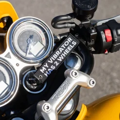 My Vibrator Has 2 Wheels - Motorcycle Keychain^Moto Loot New