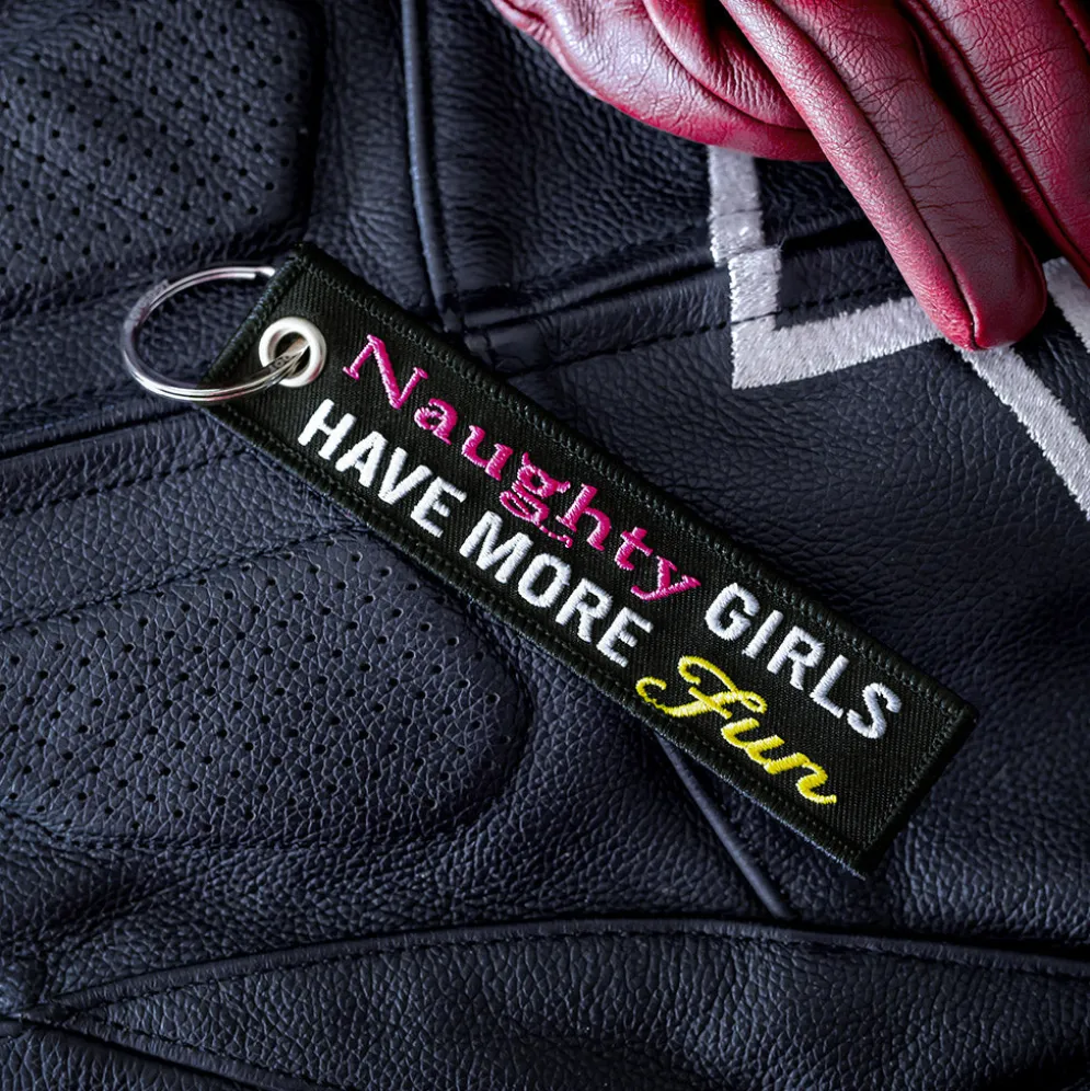 Naughty Girls Have More Fun - Motorcycle Keychain^Moto Loot Outlet