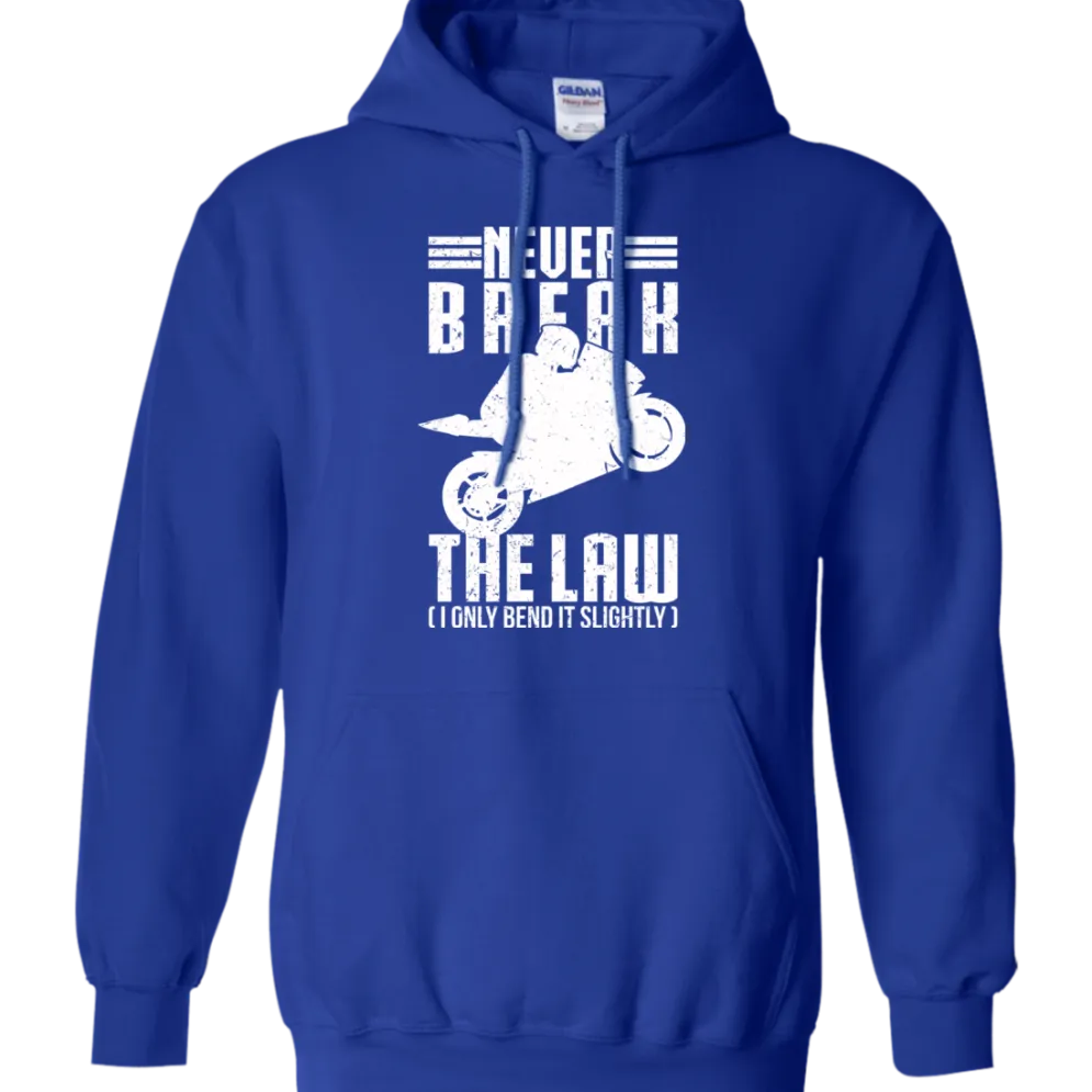 Never Break The Law Hoodie^CustomCat Hot