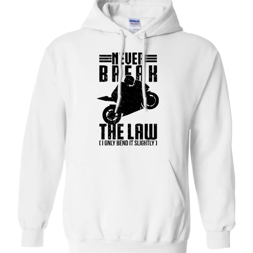 Never Break The Law Hoodie^CustomCat Hot