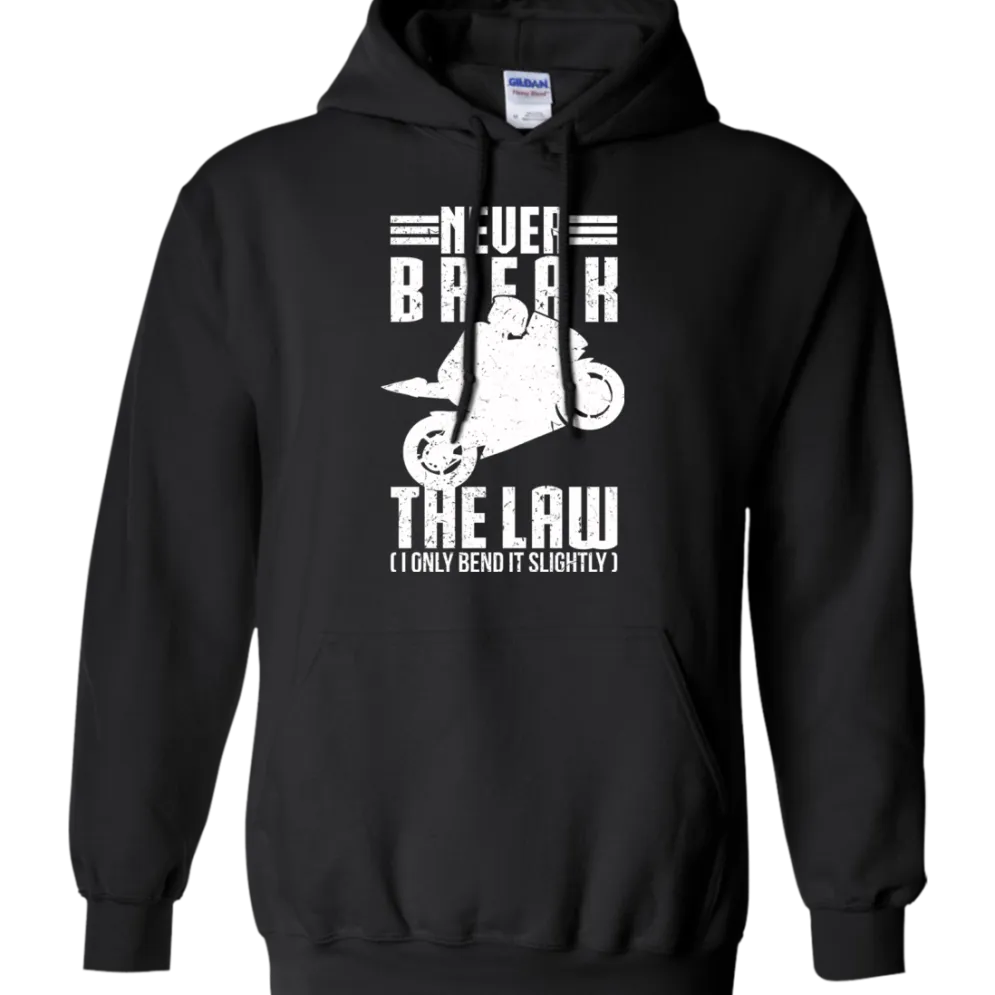 Never Break The Law Hoodie^CustomCat Hot